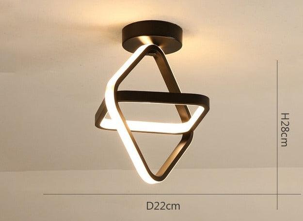 Lustre de LED Moderno - uniaodasofertas